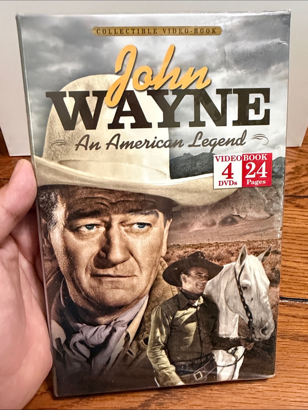 New John Wayne: An American Legend Collectible Video-Book